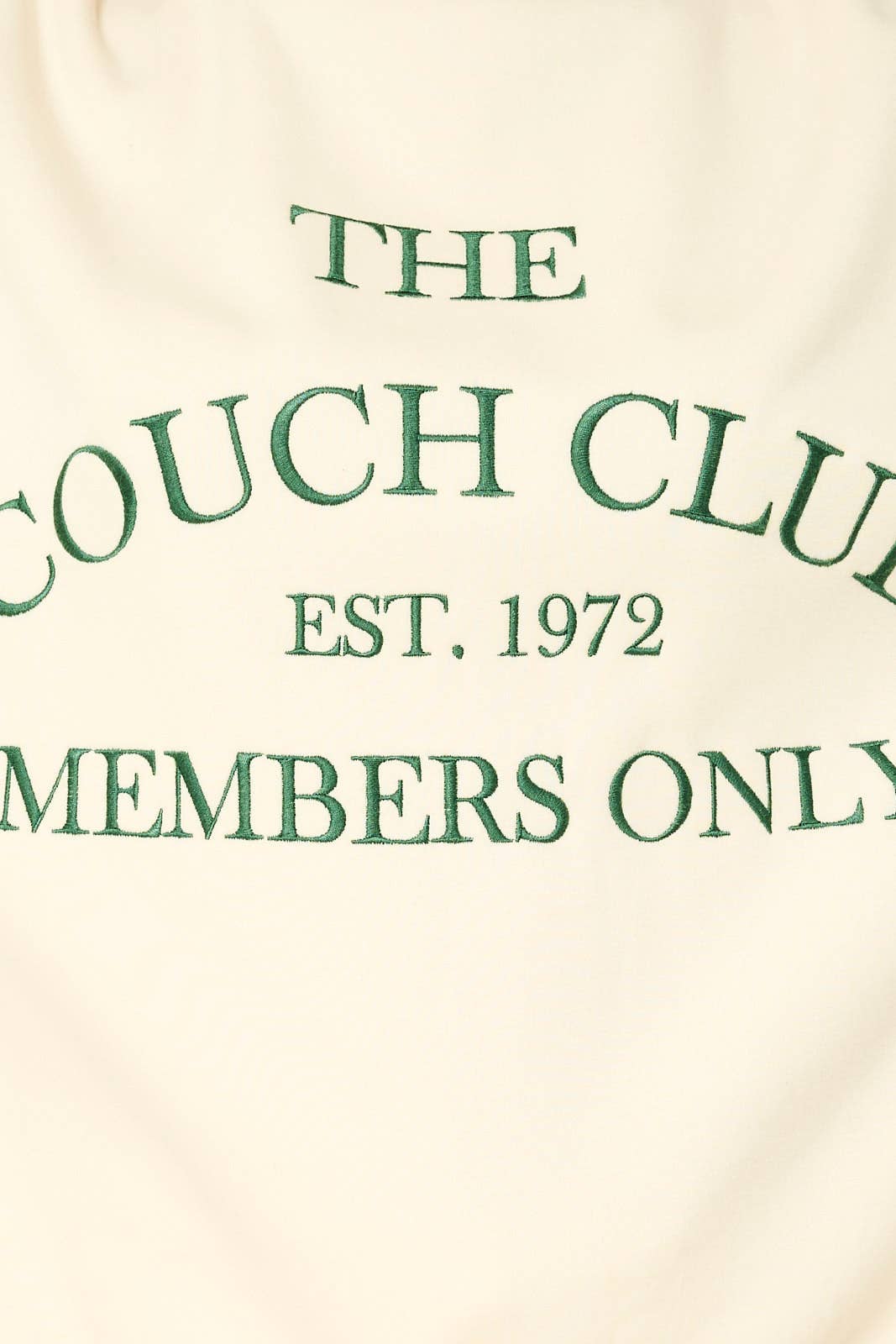 "THE COUCH CLUB" FLEECE SWEATSHIRTS