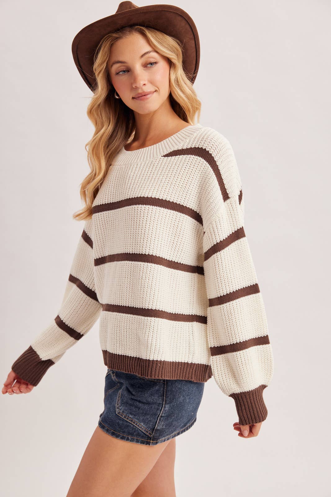 Slouchy Knit Sweater