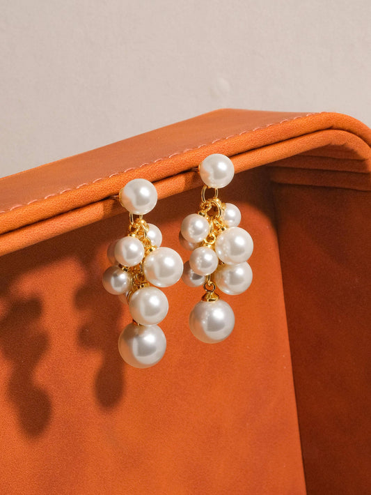 Dressy Pearl Drop Earring