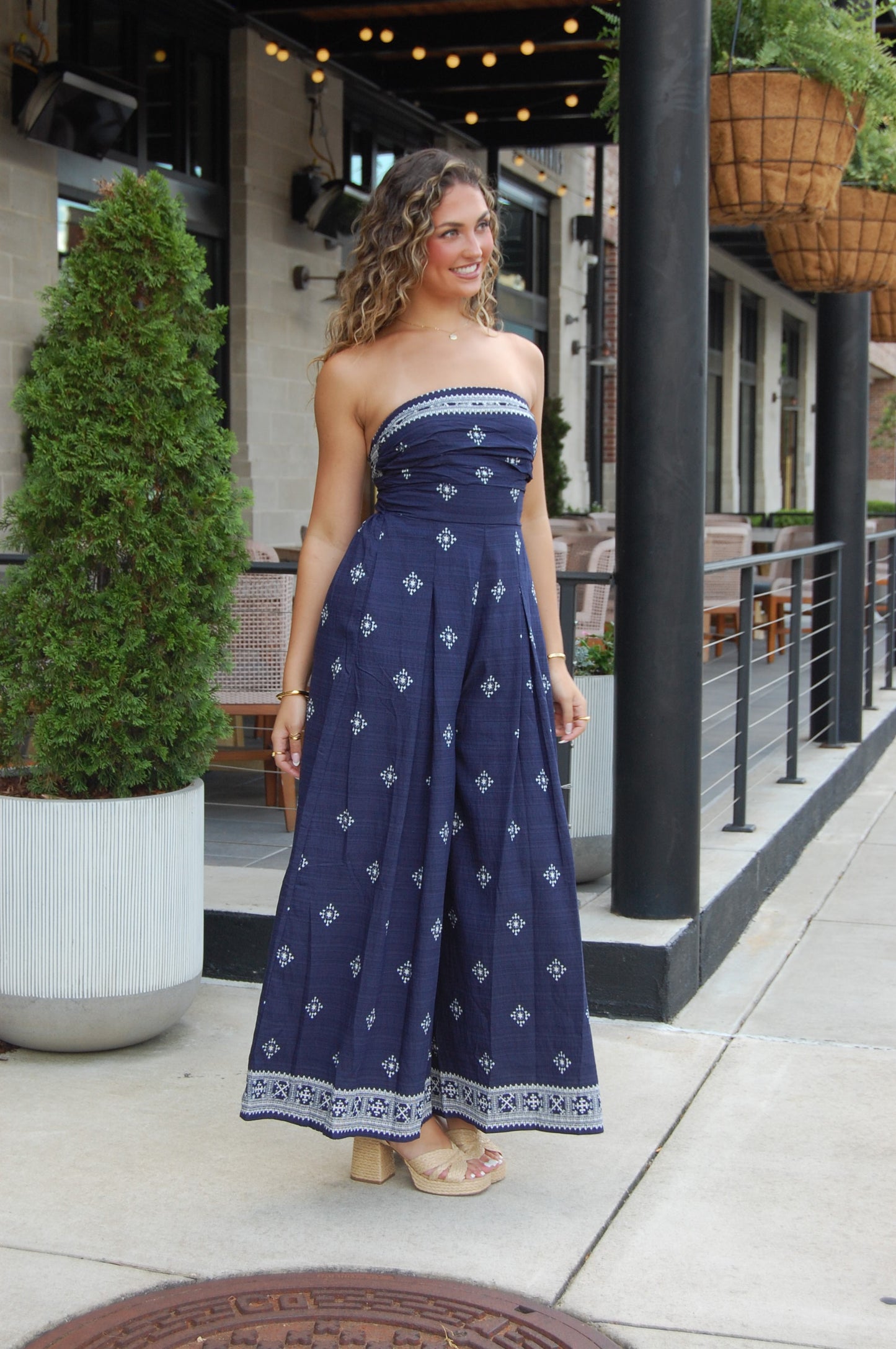 Indys Jumpsuit Navy