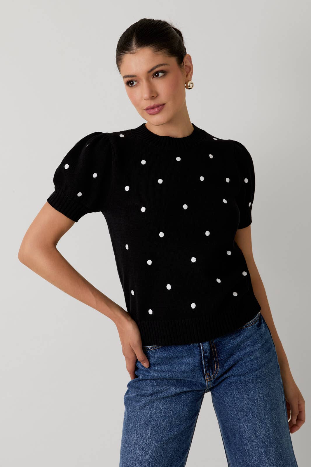 Polka Dot Sweater