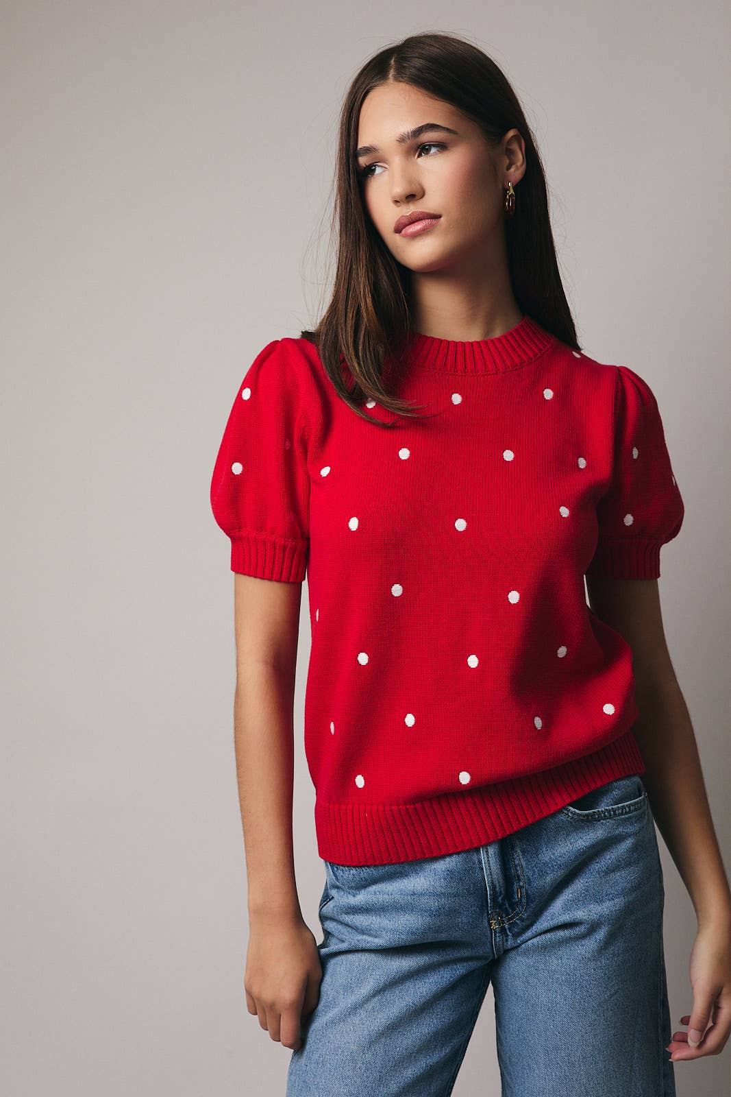 Polka Dot Sweater
