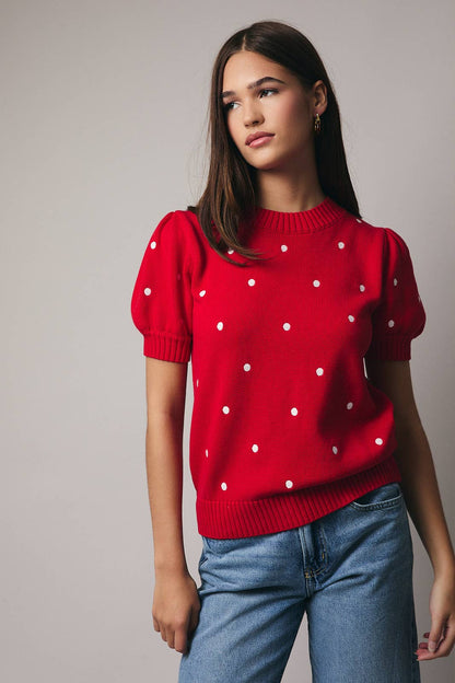 Polka Dot Sweater