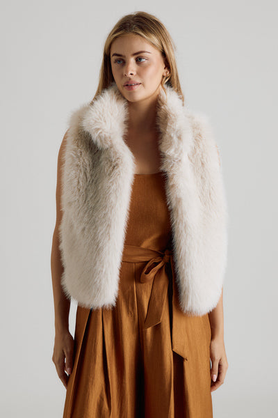 Faux Fur Vest