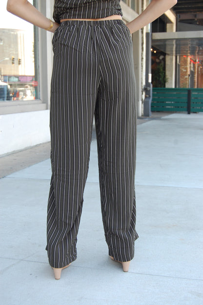 Relaxed Stripe Pants