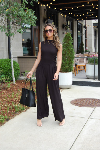 High Neck Jumpsuit