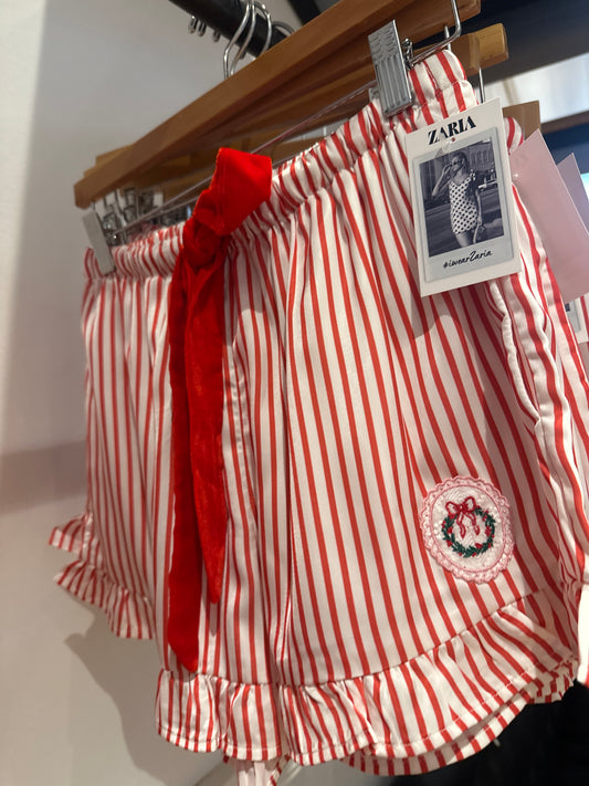 Christmas Wreath PJ Pants Set