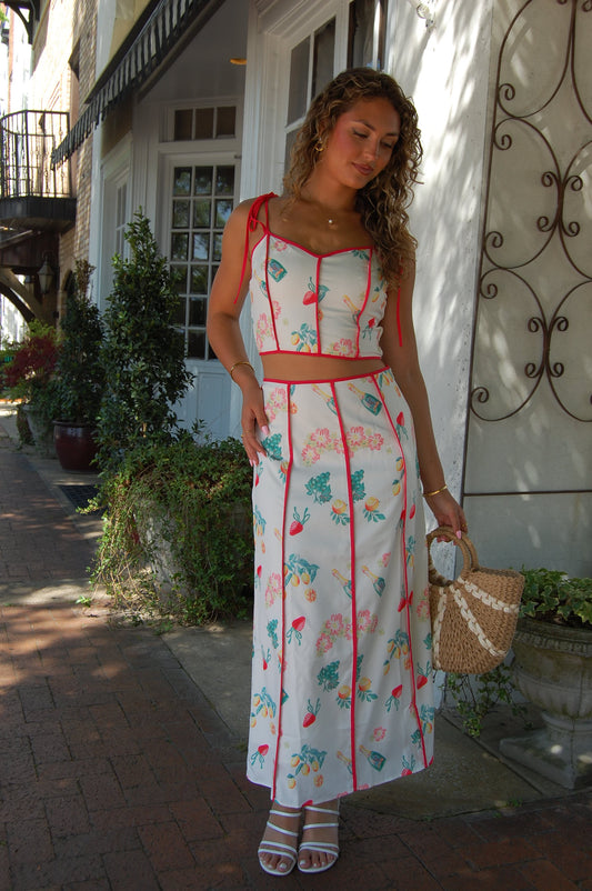 Vintage Skirt Set