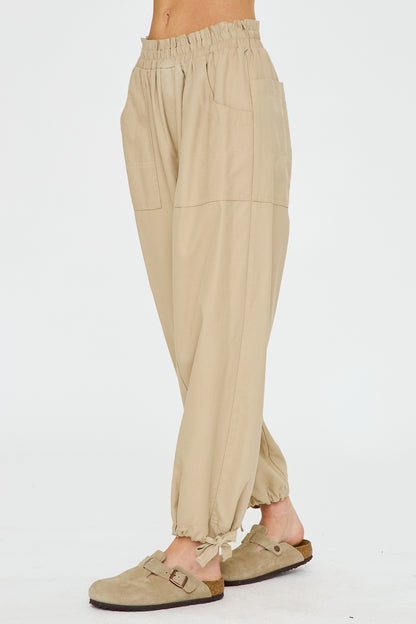 Smocked Waist Pants