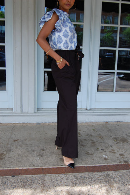 Tie Woven Pants