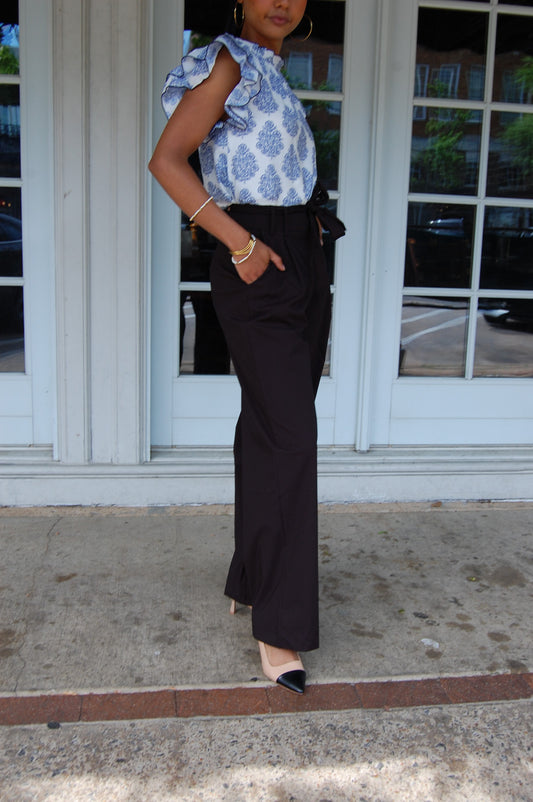 Tie Woven Pants