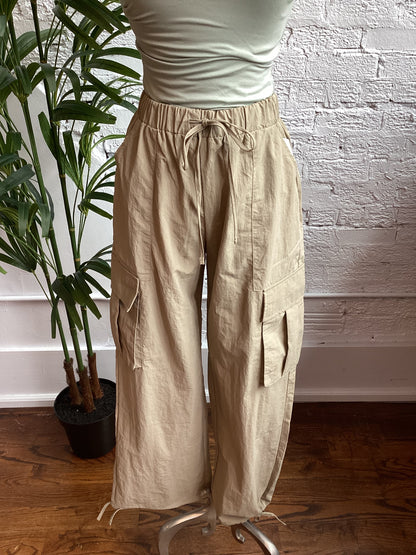 High Waist Cargo Pants