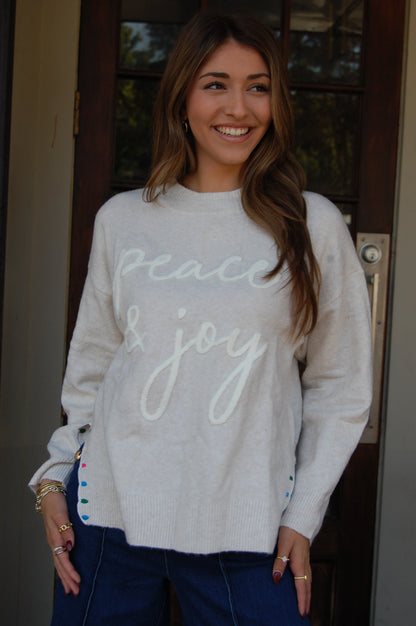 Peace And Joy Sweater
