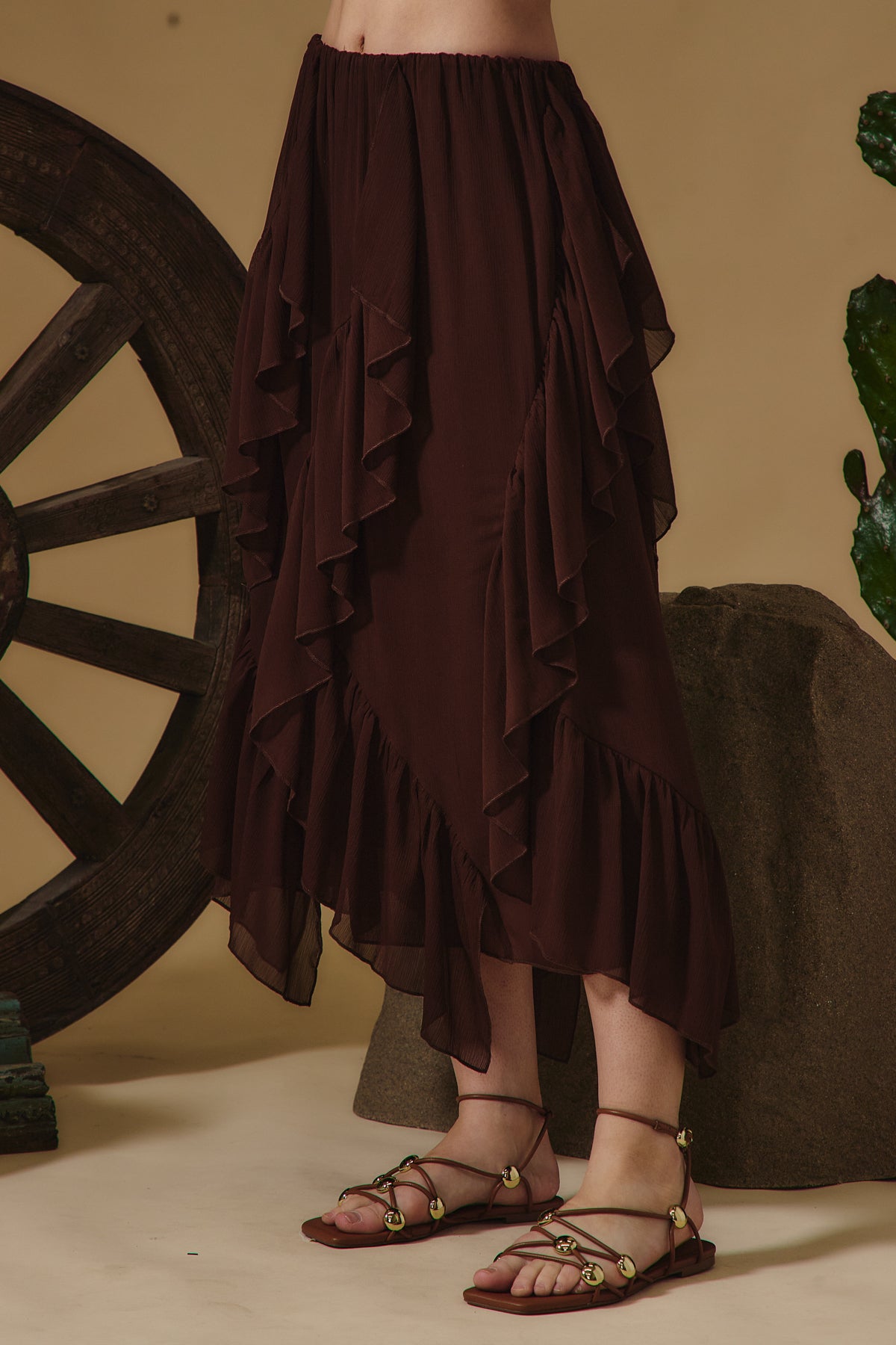 Cascade Ruffle Skirt