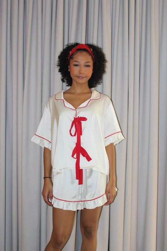 Ruffle PJ Short Set