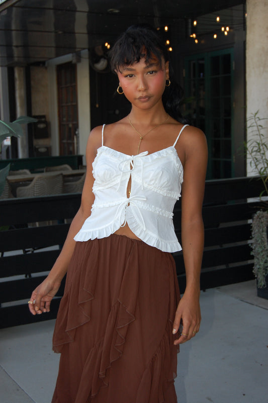 Ruffle Cami Top