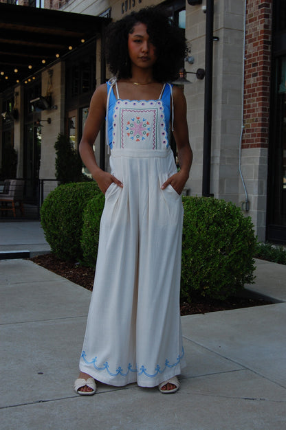 Embroidered Jumpsuit