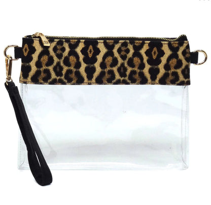 Clear Crossbody Clutch