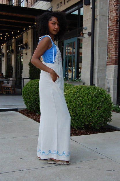 Embroidered Jumpsuit