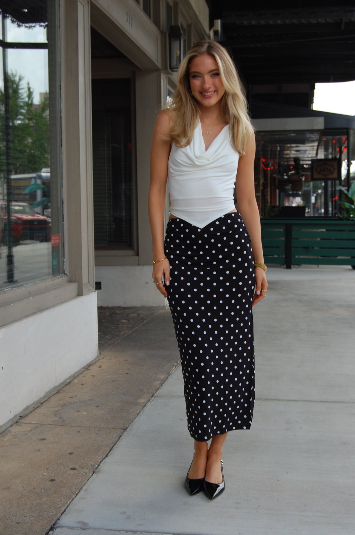 Knotted Halter Top