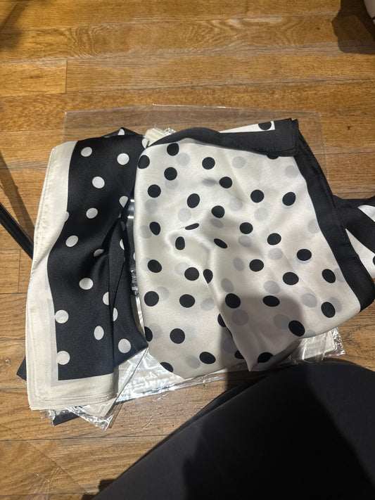 Polka Dot Scarf