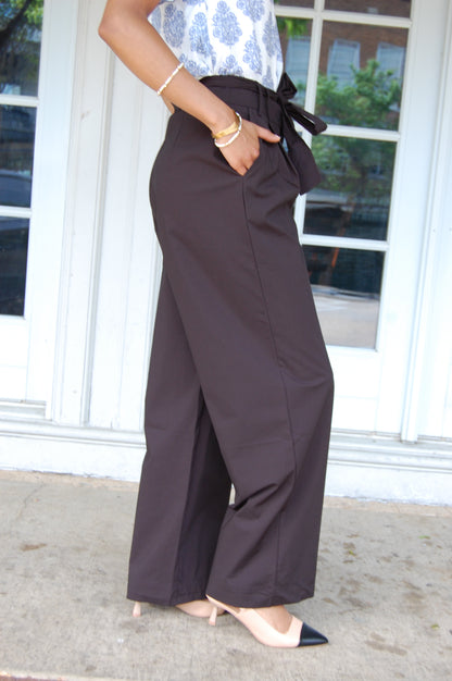 Tie Woven Pants