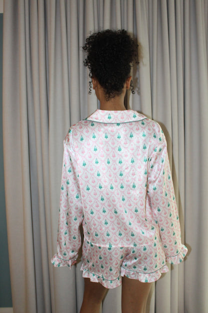 Trees and Bows PJ Top