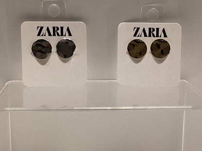 Metallic Sphere Earring