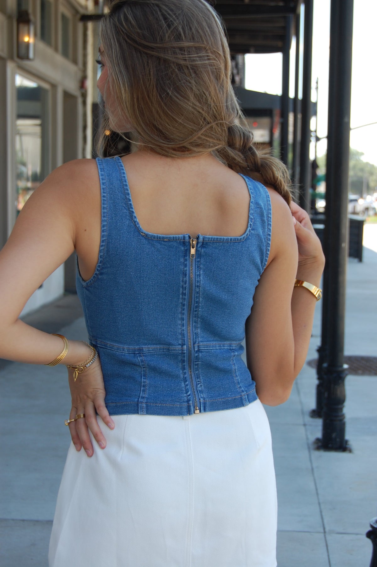 Sculpted Stretch Tank