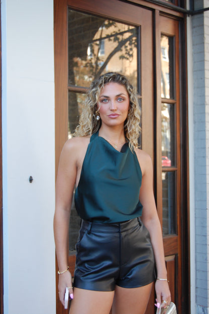 Satin Halter Top