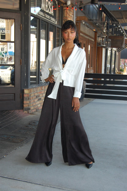 Flowy Silk Pants