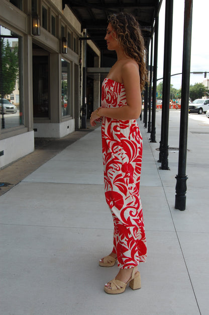 Smocked Jumpsuit