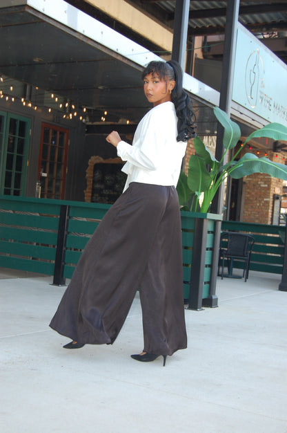 Flowy Silk Pants