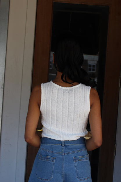 Sleeveless Knit Top