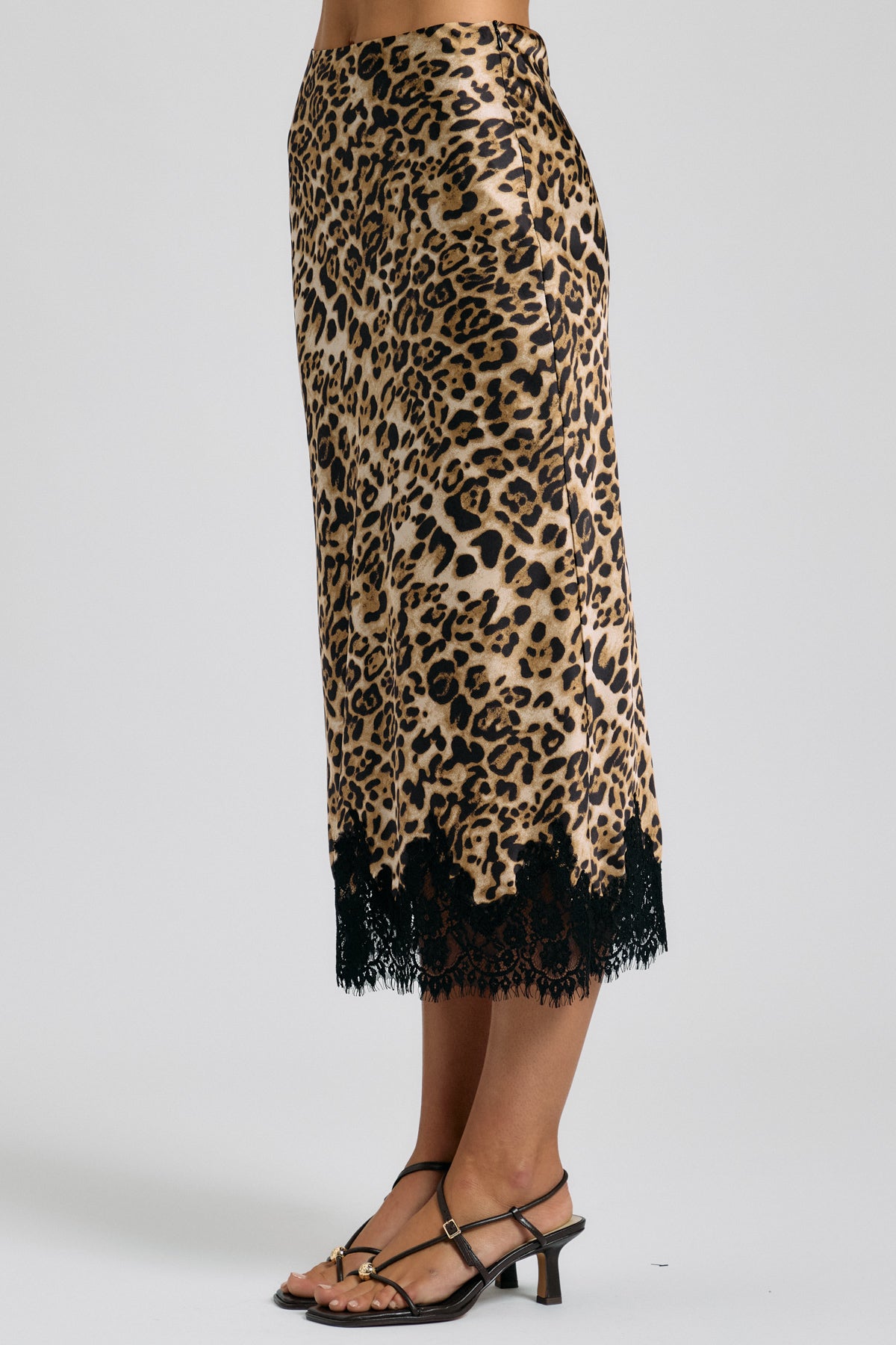 Leopard Midi Skirt