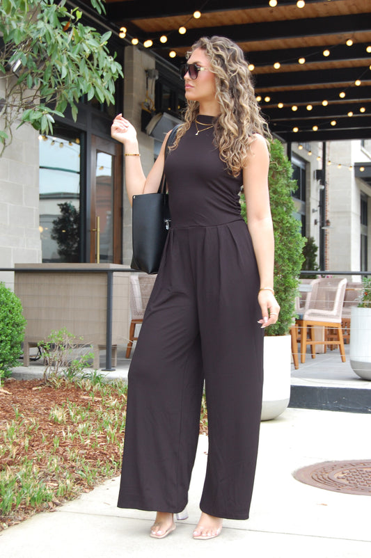 High Neck Jumpsuit