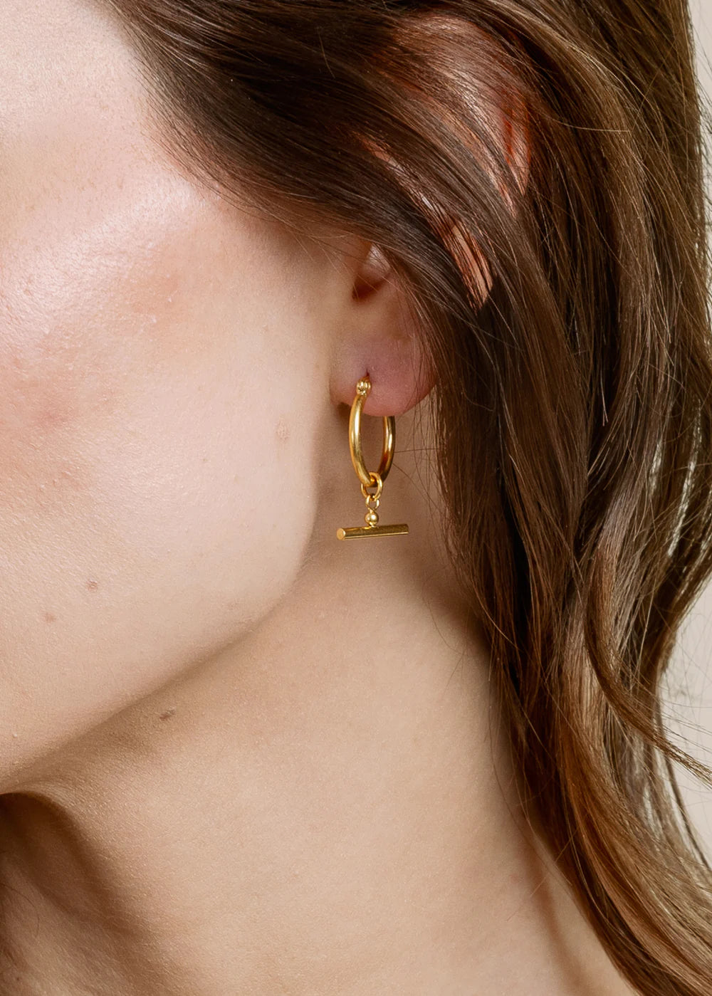 Non-Tarnish Luna Earrings