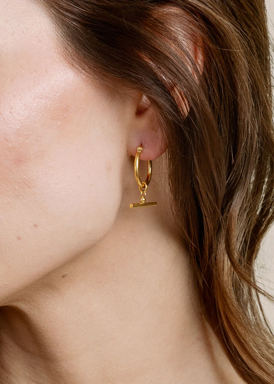 Non-Tarnish Luna Earrings