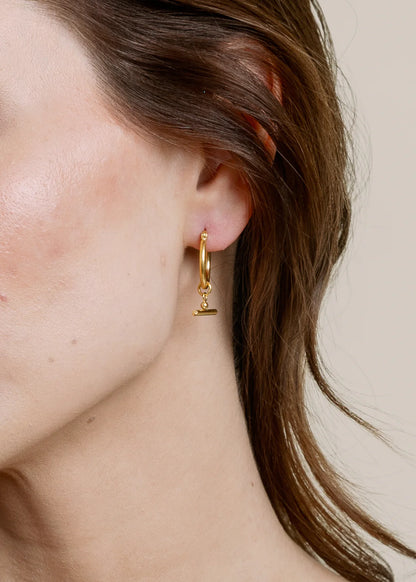 Non-Tarnish Luna Earrings