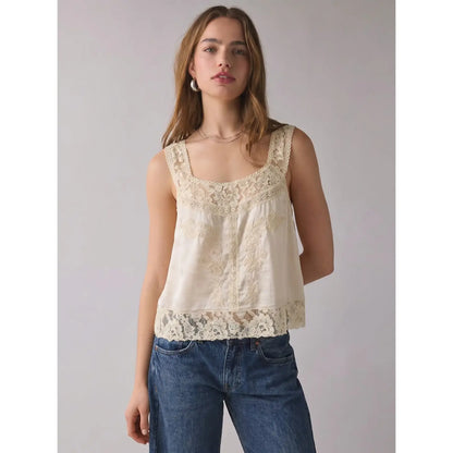 Lace Strap Top