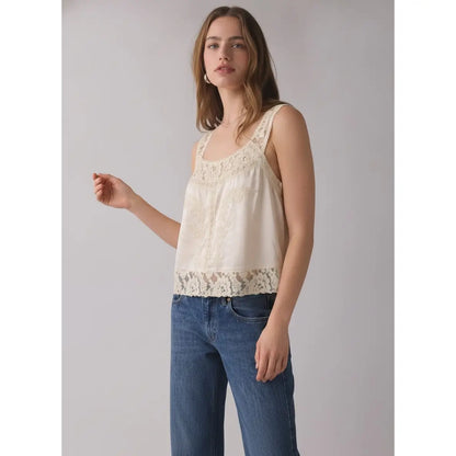 Lace Strap Top