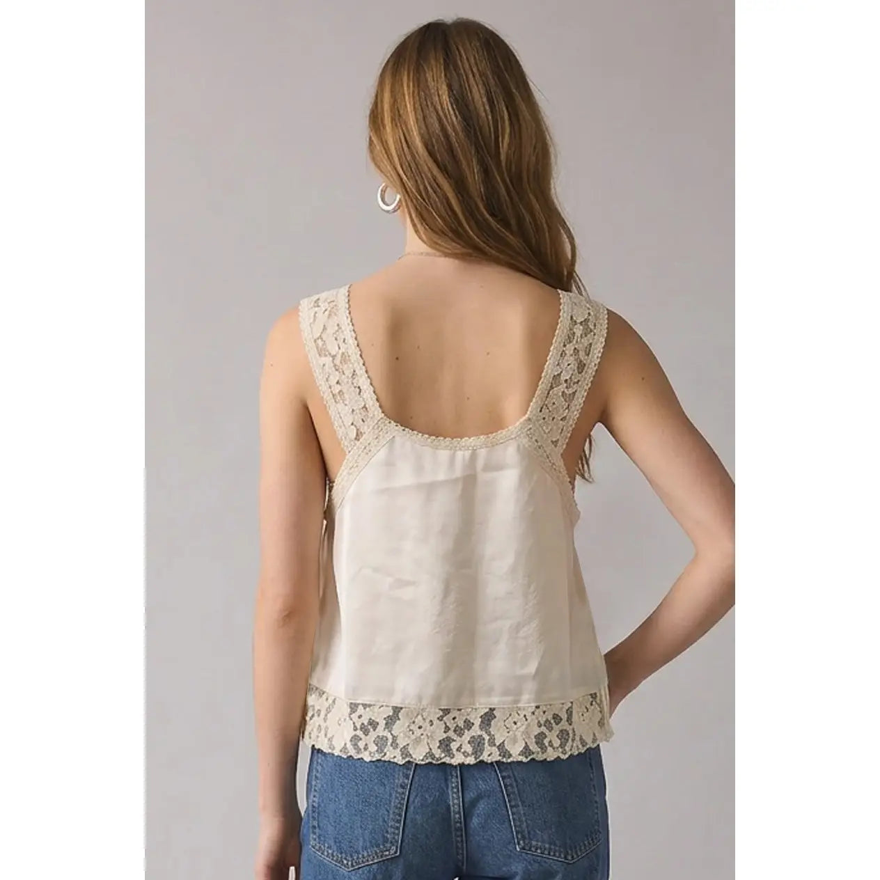 Lace Strap Top