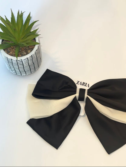 Two Toned Satin Bow