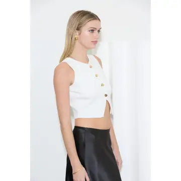 Button Vest