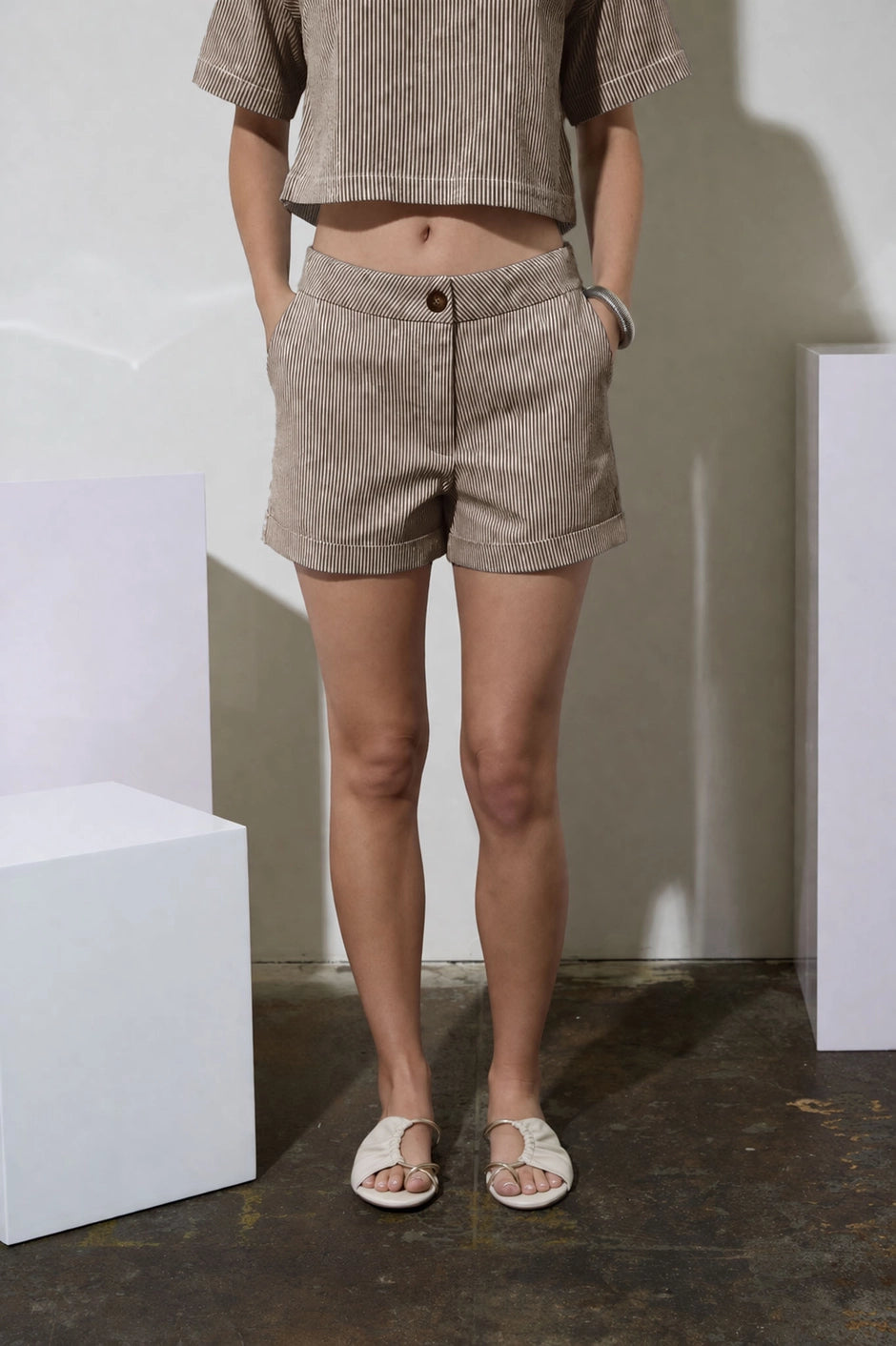 Cuffed Shorts