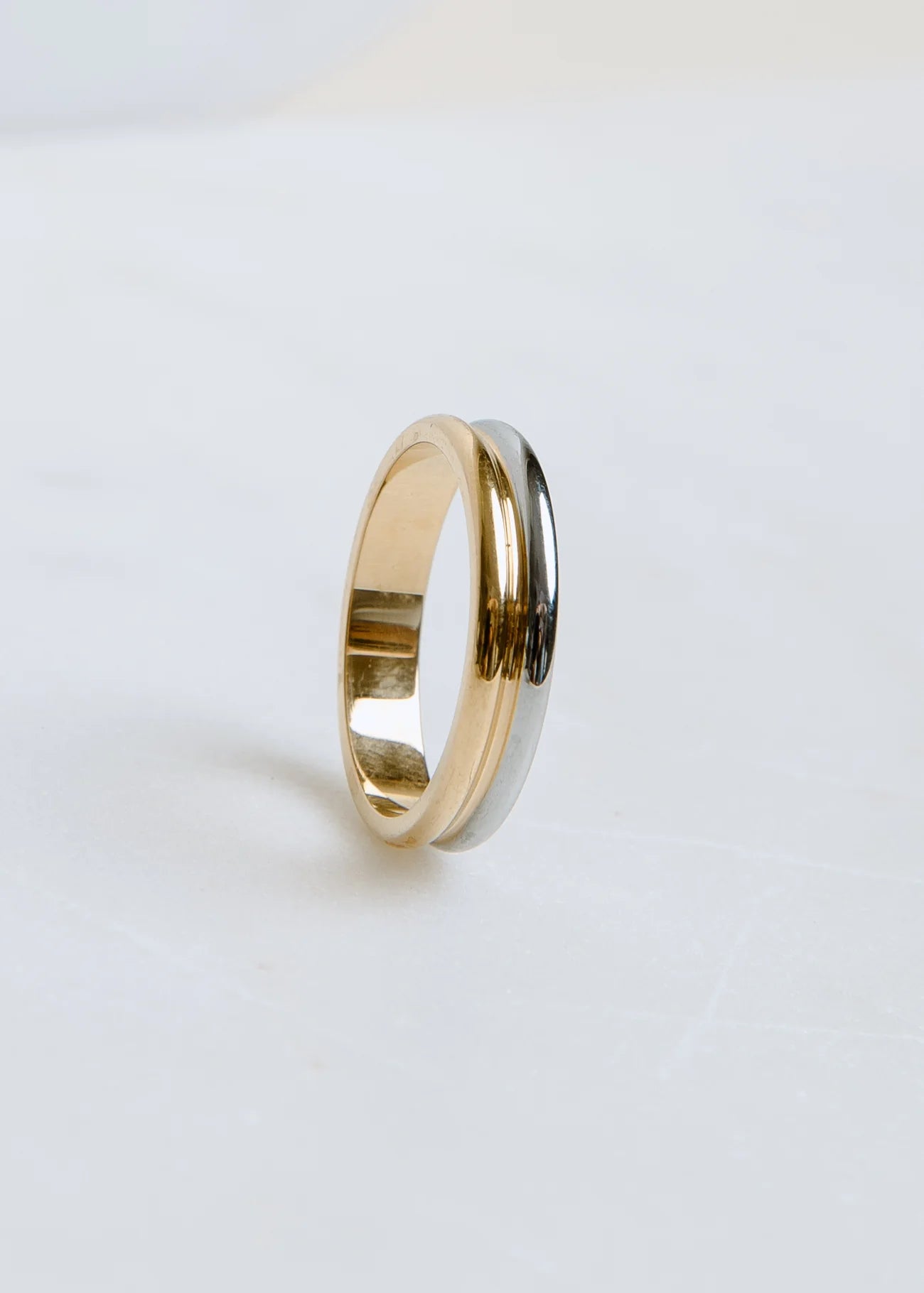 Non-Tarnish Hollin Intermix Ring