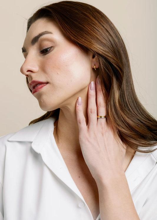 Non-Tarnish Hollin Intermix Ring