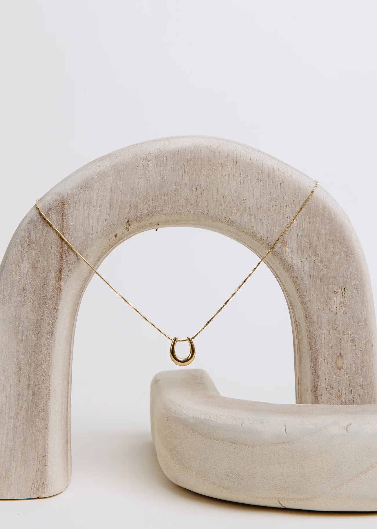 Non-Tarnish Horseshoe Necklace