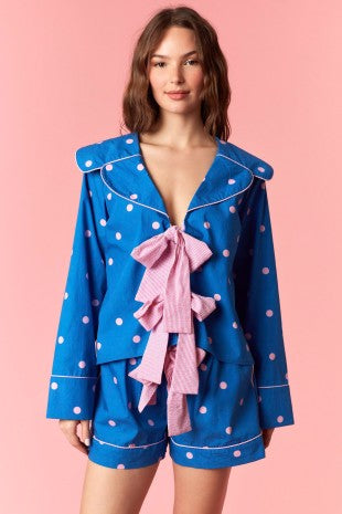 Polka Dot PJ Shorts Set