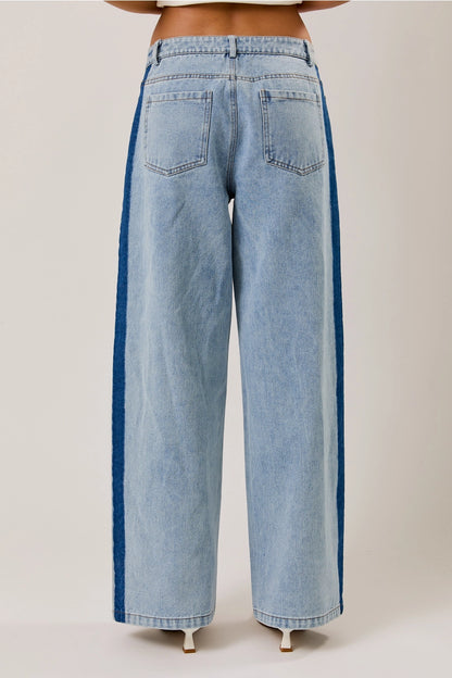 Side Stripe Jeans